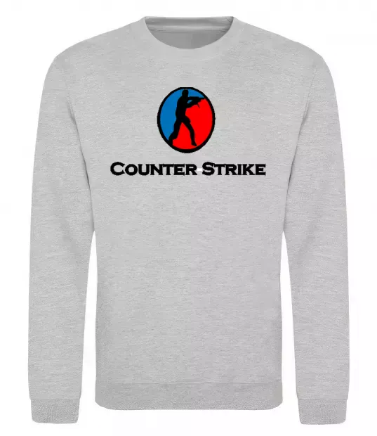 Світшот COUNTER STRIKE Сірий меланж фото