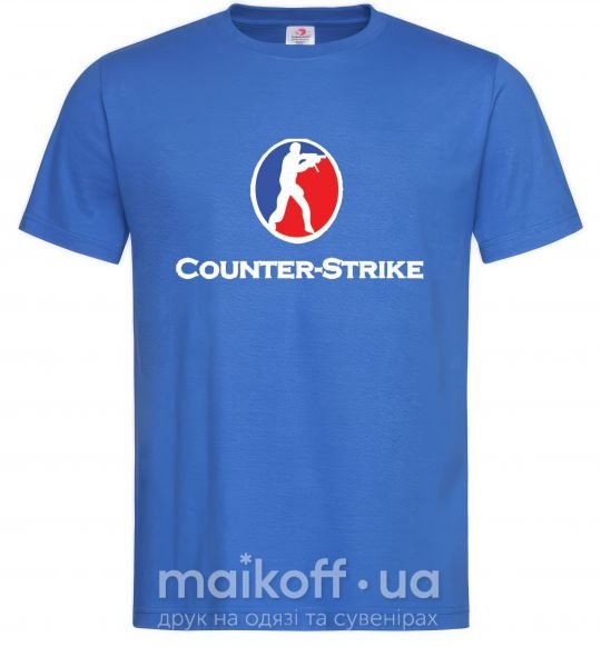 Мужская футболка COUNTER STRIKE Ярко-синий фото