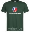 Чоловіча футболка COUNTER STRIKE Темно-зелений фото