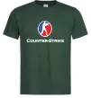 Чоловіча футболка COUNTER STRIKE Темно-зелений фото