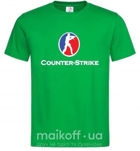 Мужская футболка COUNTER STRIKE Зеленый фото