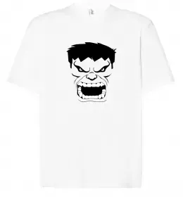 Футболка Оверсайз Бетмен силует Чорний фото