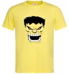 Мужская футболка Сердитий Халк Лимонный фото