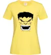 Женская футболка Сердитий Халк Лимонный фото