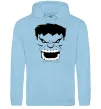 Женская толстовка (худи) Сердитий Халк Голубой фото