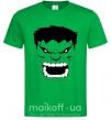Мужская футболка Сердитый Халк Зеленый фото