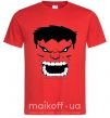 Мужская футболка Сердитый Халк Красный фото