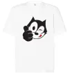 Футболка Оверсайз FELIX THE CAT Like Белый фото
