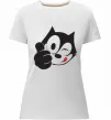 Женская премиум футболка FELIX THE CAT Like Белый фото