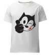 Чоловіча преміум футболка FELIX THE CAT Like Білий фото
