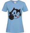 Женская футболка FELIX THE CAT Like Голубой фото
