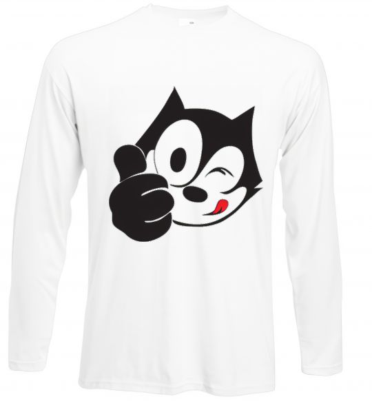 Лонгслів FELIX THE CAT Like Білий фото