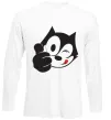 Лонгслив FELIX THE CAT Like Белый фото