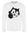 Свитшот FELIX THE CAT Like Белый фото