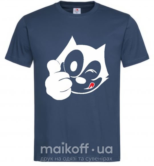 Мужская футболка FELIX THE CAT Like Темно-синий фото