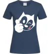 Женская футболка FELIX THE CAT Like Темно-синий фото