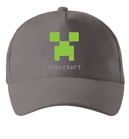 Кепка MINECRAFT Simple Серый фото