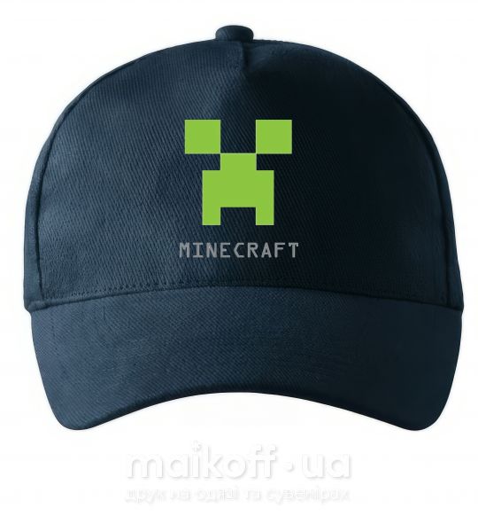 Кепка MINECRAFT Simple Темно-синій фото