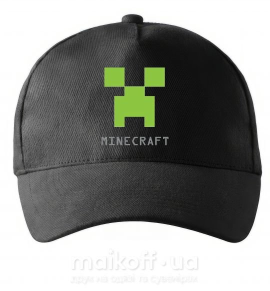 Кепка MINECRAFT Simple Черный фото