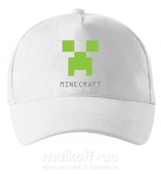 Кепка MINECRAFT Simple Білий фото