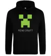 Мужская толстовка (худи) MINECRAFT Simple Черный фото
