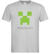 Чоловіча футболка MINECRAFT Simple Сірий фото
