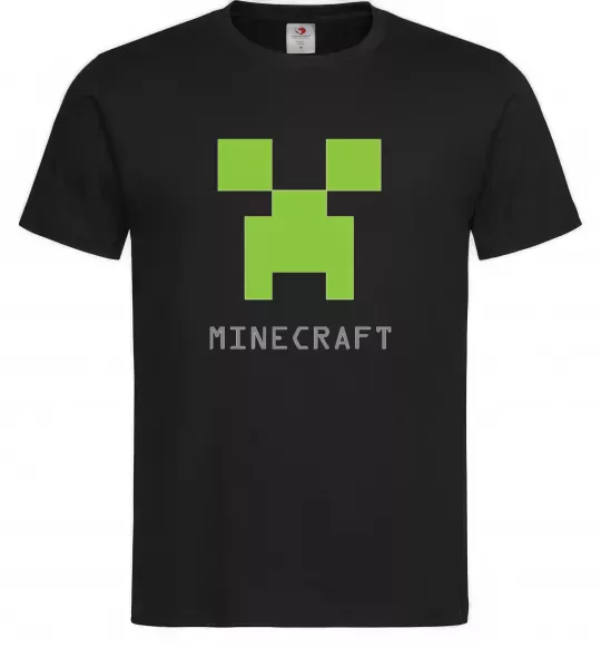 Чоловіча футболка MINECRAFT Simple Чорний фото