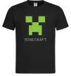 Чоловіча футболка MINECRAFT Simple Чорний фото