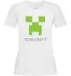 Жіноча футболка MINECRAFT Simple Білий фото