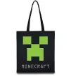 Еко-сумка MINECRAFT Simple Чорний фото