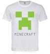 Мужская футболка MINECRAFT Simple Белый фото