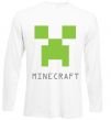 Лонгслів MINECRAFT Simple Білий фото