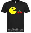 Чоловіча футболка Pacman arcade Чорний фото