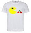 Чоловіча футболка Pacman arcade Білий фото