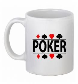 Чашка керамическая POKER Game Чашка керамическая POKER Game