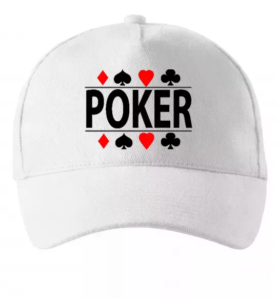 Кепка POKER Game Белый фото