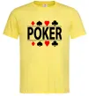 Чоловіча футболка POKER Game Лимонний фото
