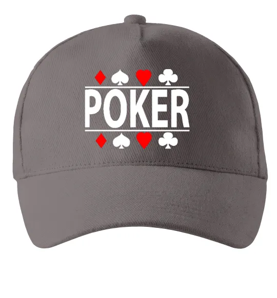 Кепка POKER Game Сірий фото