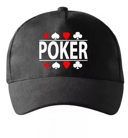 Кепка POKER Game Черный фото
