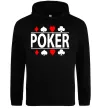Женская толстовка (худи) POKER Game Черный фото
