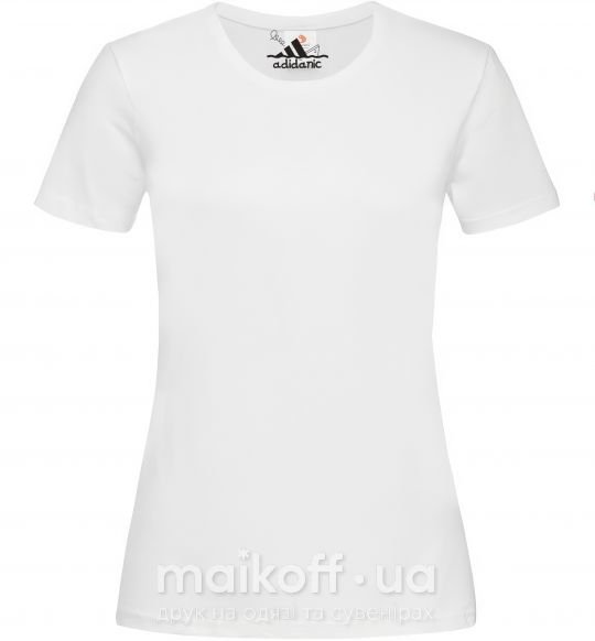 Жіноча футболка ADIDANIK Білий фото