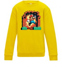 Детский Свитшот Super Mario blocks