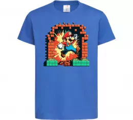 Дитяча футболка Super Mario Лаймовий фото Дитяча футболка Super Mario Лаймовий фото