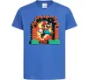 Дитяча футболка Super Mario blocks Яскраво-синій фото