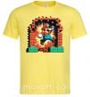 Чоловіча футболка Super Mario blocks Лимонний фото