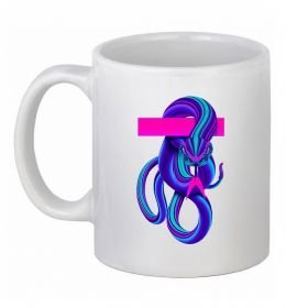 Чашка керамическая Неоновий змій Чашка керамическая Неоновий змій