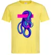 Мужская футболка Неоновий змій Лимонный фото