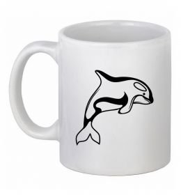 Чашка керамічна Кит косатка
