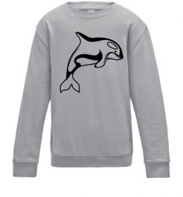 Дитячий світшот Кит косатка Дитячий світшот Кит косатка