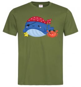 Мужская футболка Кит та краб пірати